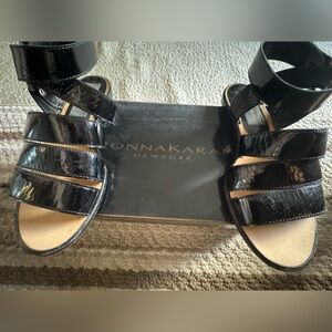 Donna Karan 💯% Authentic Vintage Gladiator Women's Sandals Pre-loved/EUC - 36/6